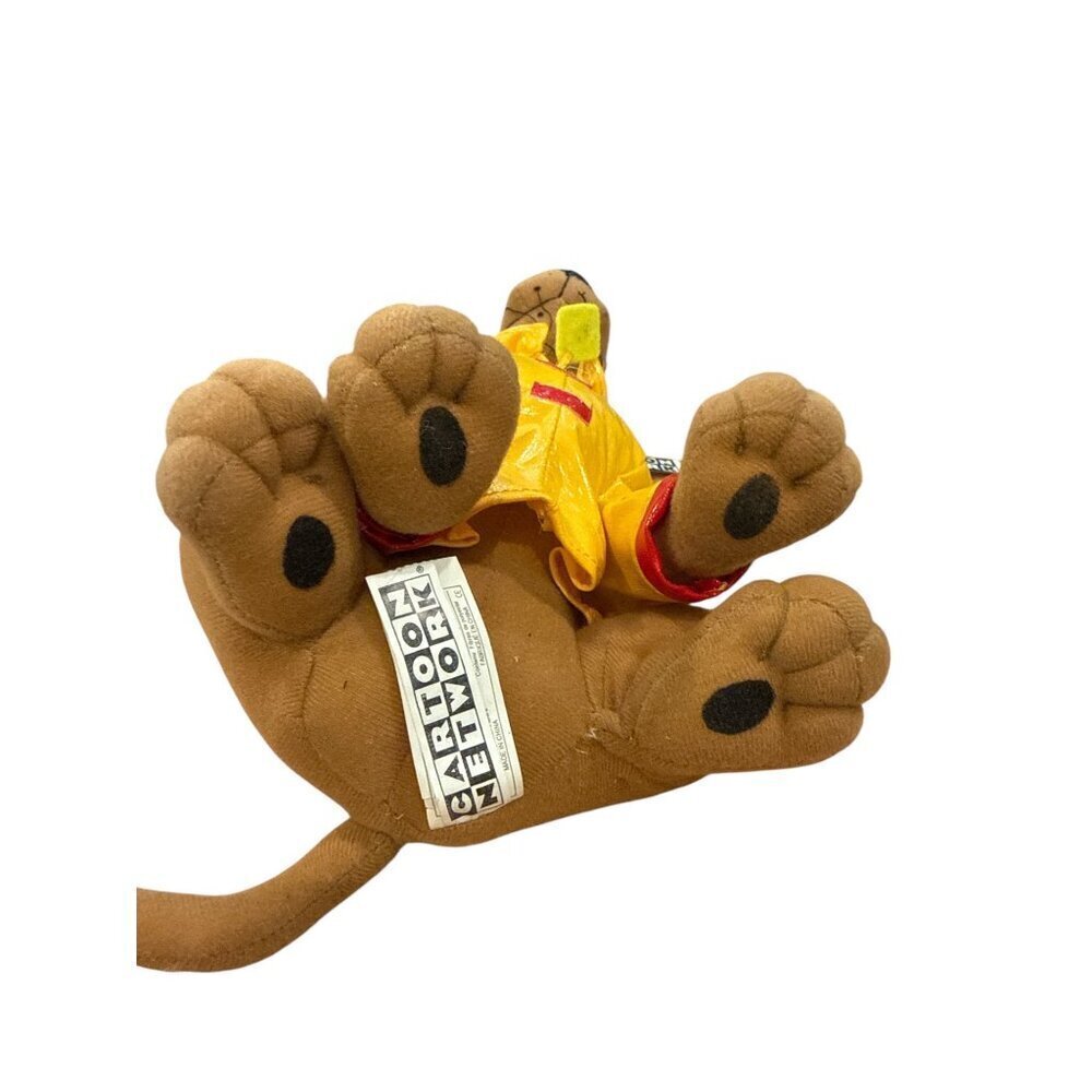 Scooby-Doo Vintage Plush In Yellow Raincoat Cartoon Network Collectible NWT - Picture 5 of 8